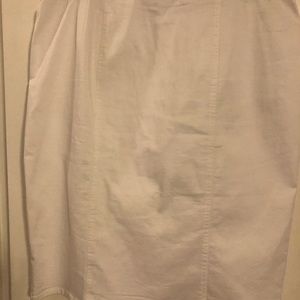 Cato white skirt.  18W